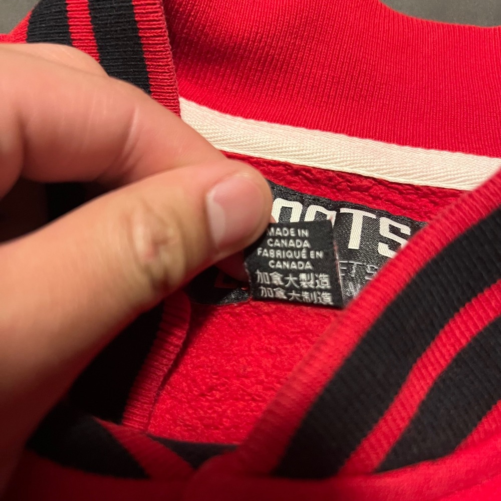 Roots Varsity Jacket Mens Large Red 2014 Canada Olympic Collection - Picture 4 of 10
